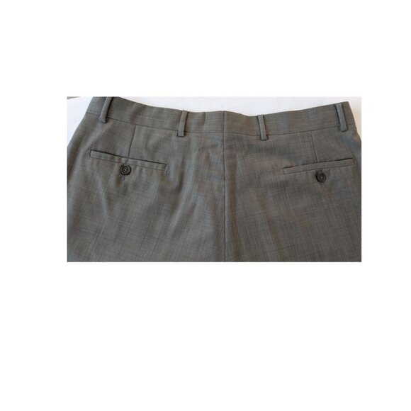 LOUIS DELL’OLIO Men's Suit 100% Wool Beige Size 44R - Picture 15 of 15